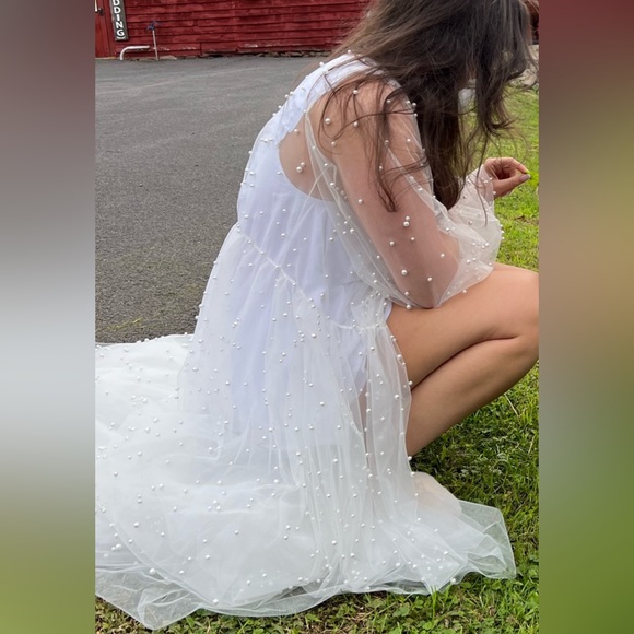 Voir Clarise Size M Bridal Robe